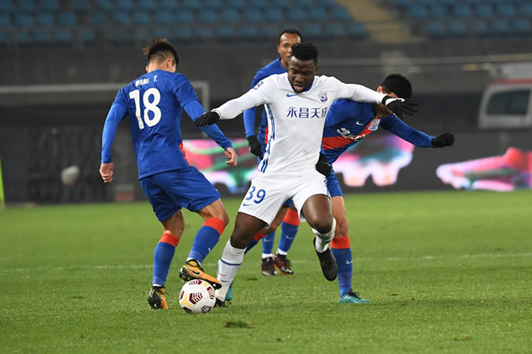 中超，滄州雄獅，上海申花